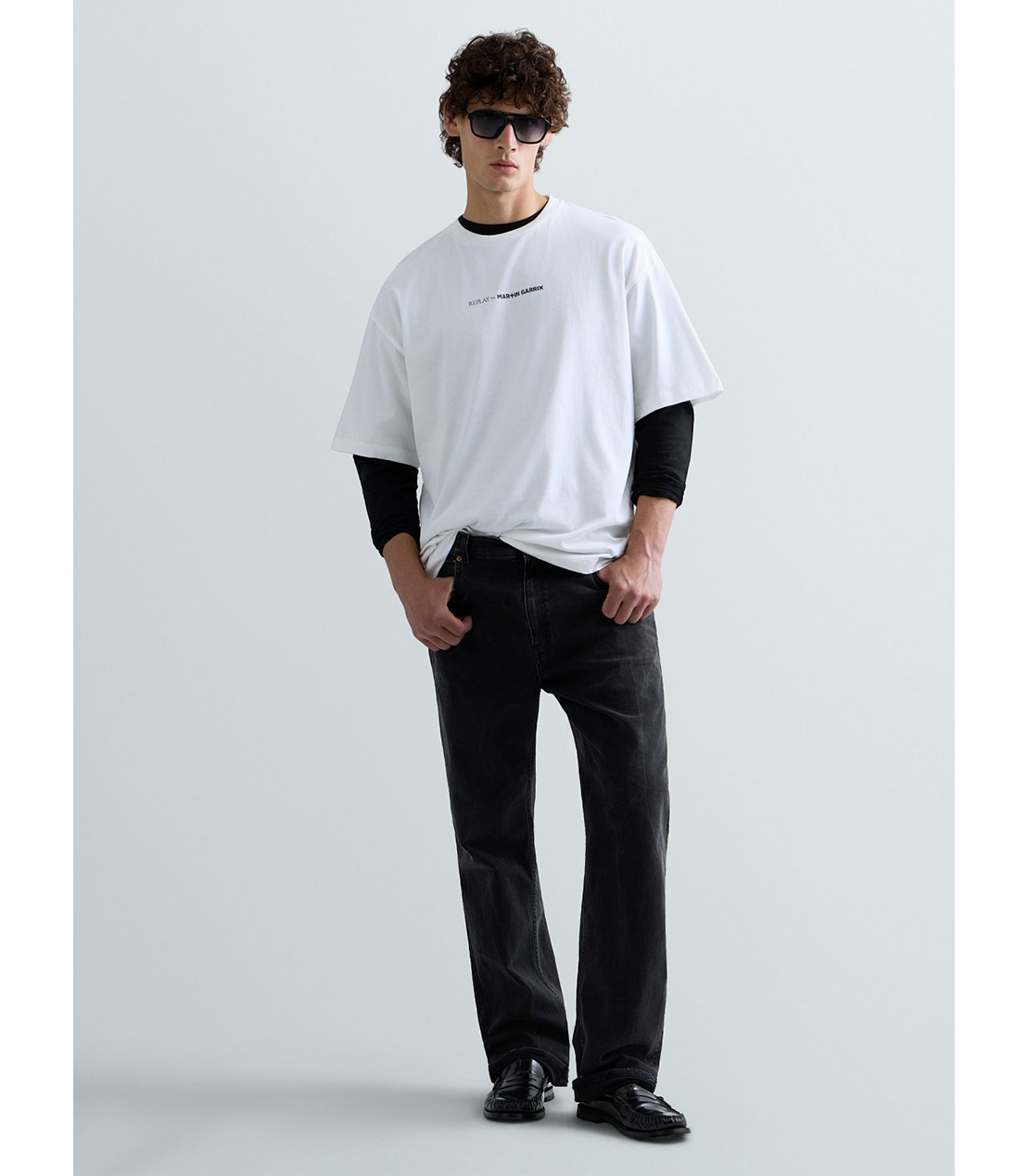 REPLAY &times; MARTIN GARRIX グラフィックTEE +ｘ 詳細画像 ホワイト 2